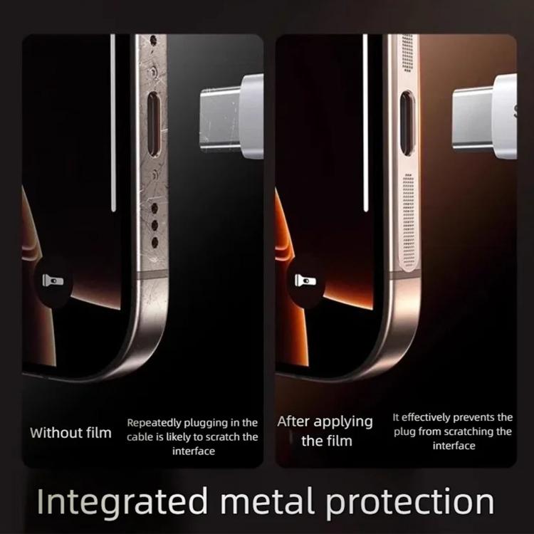 5pcs High-Density Metallic Integrated Speaker Dust Cover, For iPhone 17 Pro Max, For iPhone 17 Pro