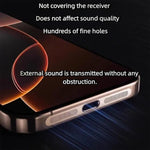 5 قطع غطاء غبار معدني مدمج عالي الكثافة لمكبر الصوت، لهاتف iPhone 17