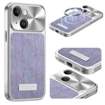 غطاء هاتف مقاوم للصدمات مغناطيسي بنمط تموجات الماء المتدفقة، لهواتف iPhone 15، iPhone 14، iPhone 14 Pro، iPhone 14 Pro Max، iPhone 13 Pro Max، iPhone 13 Pro، iPhone 13