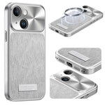 غطاء هاتف مقاوم للصدمات مغناطيسي بنمط تموجات الماء المتدفقة، لهواتف iPhone 15، iPhone 14، iPhone 14 Pro، iPhone 14 Pro Max، iPhone 13 Pro Max، iPhone 13 Pro، iPhone 13