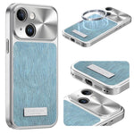 غطاء هاتف مقاوم للصدمات مغناطيسي بنمط تموجات الماء المتدفقة، لهواتف iPhone 15، iPhone 14، iPhone 14 Pro، iPhone 14 Pro Max، iPhone 13 Pro Max، iPhone 13 Pro، iPhone 13