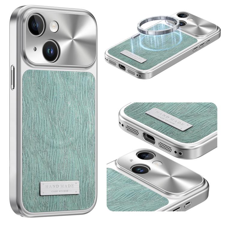 غطاء هاتف مقاوم للصدمات مغناطيسي بنمط تموجات الماء المتدفقة، لهواتف iPhone 15، iPhone 14، iPhone 14 Pro، iPhone 14 Pro Max، iPhone 13 Pro Max، iPhone 13 Pro، iPhone 13