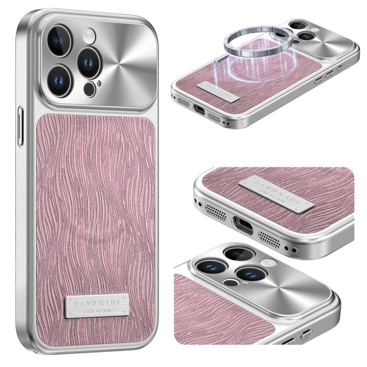 غطاء هاتف مقاوم للصدمات مغناطيسي بنمط تموجات الماء المتدفقة، لهواتف iPhone 15، iPhone 14، iPhone 14 Pro، iPhone 14 Pro Max، iPhone 13 Pro Max، iPhone 13 Pro، iPhone 13