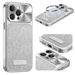 غطاء هاتف مقاوم للصدمات مغناطيسي بنمط تموجات الماء المتدفقة، لهواتف iPhone 15، iPhone 14، iPhone 14 Pro، iPhone 14 Pro Max، iPhone 13 Pro Max، iPhone 13 Pro، iPhone 13