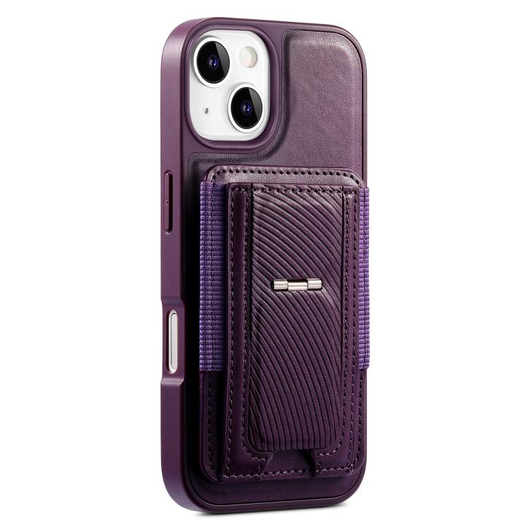حافظة CaseNeo Fold لحامل بطاقات مرنة رجعية مع ظهر مغناطيسي لهاتف iPhone 15، لهاتف iPhone 14 / 13، لهاتف iPhone 14 Pro، لهاتف iPhone 14 Pro Max، لهاتف iPhone 13 Pro Max، لهاتف iPhone 13 Pro