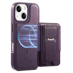 حافظة CaseNeo Fold لحامل بطاقات مرنة رجعية مع ظهر مغناطيسي لهاتف iPhone 15، لهاتف iPhone 14 / 13، لهاتف iPhone 14 Pro، لهاتف iPhone 14 Pro Max، لهاتف iPhone 13 Pro Max، لهاتف iPhone 13 Pro