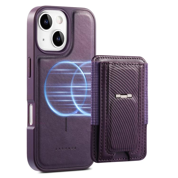 حافظة CaseNeo Fold لحامل بطاقات مرنة رجعية مع ظهر مغناطيسي لهاتف iPhone 15، لهاتف iPhone 14 / 13، لهاتف iPhone 14 Pro، لهاتف iPhone 14 Pro Max، لهاتف iPhone 13 Pro Max، لهاتف iPhone 13 Pro