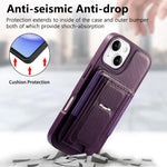 حافظة CaseNeo Fold لحامل بطاقات مرنة رجعية مع ظهر مغناطيسي لهاتف iPhone 15، لهاتف iPhone 14 / 13، لهاتف iPhone 14 Pro، لهاتف iPhone 14 Pro Max، لهاتف iPhone 13 Pro Max، لهاتف iPhone 13 Pro