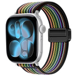 Magnetic Buckle Trail Loop Nylon Watch Band Watch Band, For Apple Watch 46mm / 49mm / 45mm / 44mm, For Apple Watch 42mm / 41mm / 40mm / 38mm