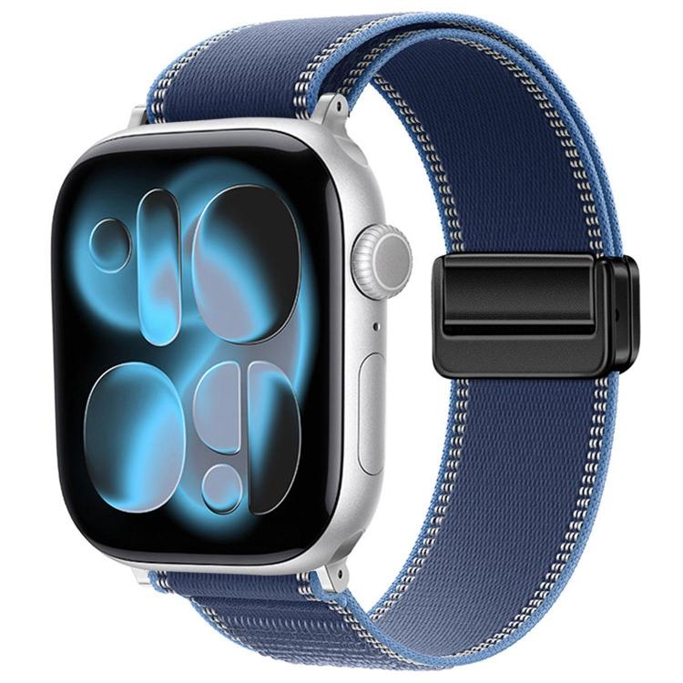 Magnetic Buckle Trail Loop Nylon Watch Band Watch Band, For Apple Watch 46mm / 49mm / 45mm / 44mm, For Apple Watch 42mm / 41mm / 40mm / 38mm