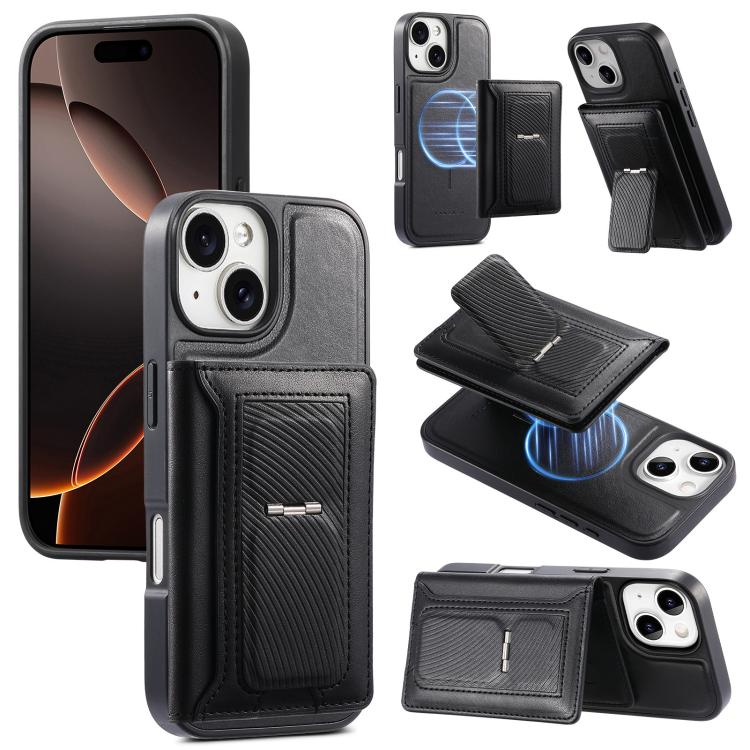 حافظة هاتف CaseNeo قابلة للطي بمفصلات عتيقة ومغناطيسية، لهواتف iPhone 15، iPhone 14، iPhone 14 Pro، iPhone 14 Pro Max، iPhone 13 Pro Max، iPhone 13 Pro، iPhone 13