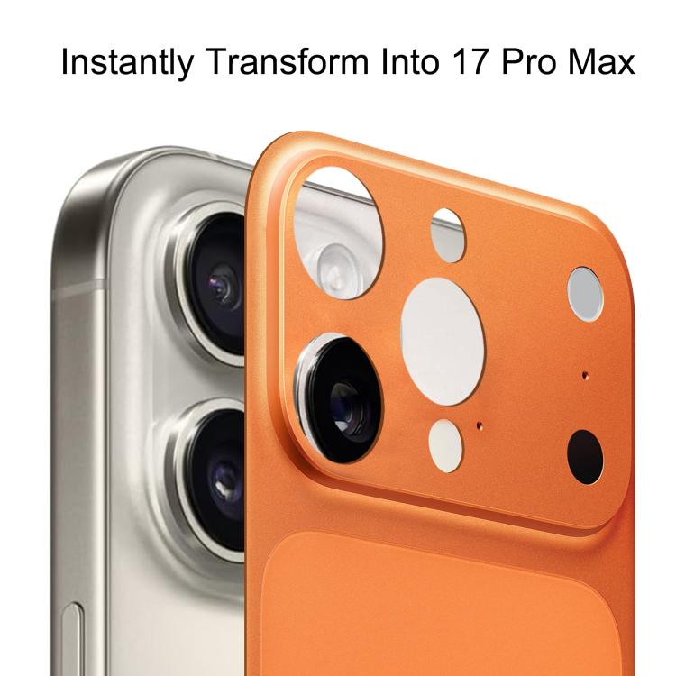 تحول فوري إلى غطاء خلفي من PET غير لامع فائق النحافة لسلسلة 17 Pro، لجهاز iPhone 16 Pro Max، لجهاز iPhone 15 Pro Max، لجهاز iPhone 14 Pro Max، لجهاز iPhone 13 Pro Max