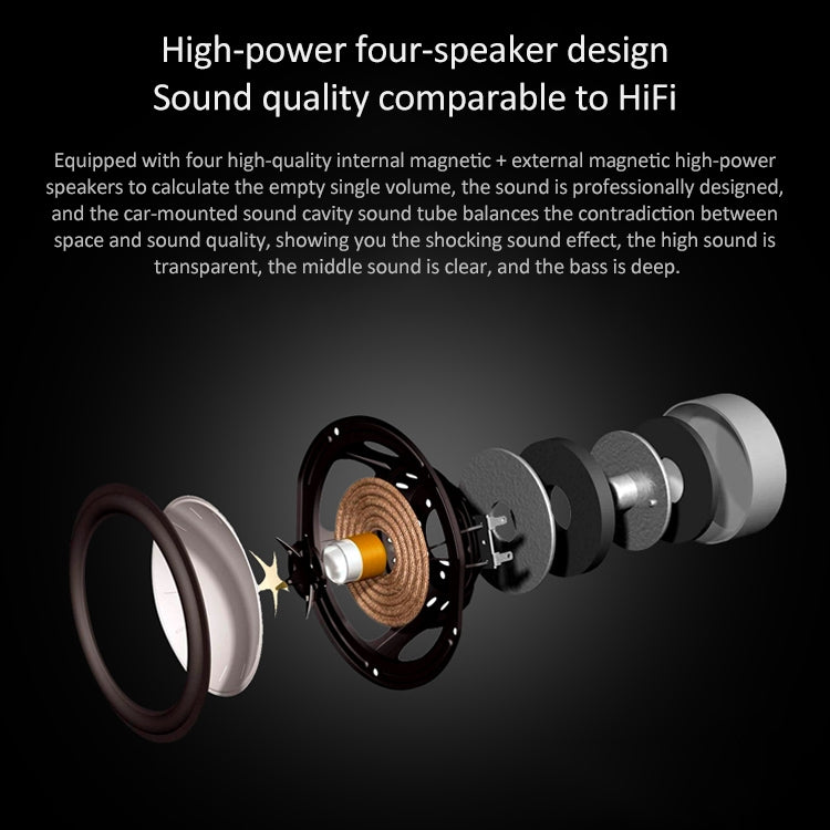 مكبر صوت W-KING T8 HIFI بقوة 30W مكبر صوت بلوتوث محمول عالي الطاقة مع راديو FM لمكبر صوت بلوتوث محمول