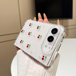 Epoxy Resin 3D Mini Cherry TPU Phone Case, For iPhone Duo