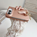 Cloud Pendant Folding Phone Case with Hand Strap, For iPhone Duo