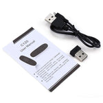 لوحة مفاتيح صغيرة لاسلكية C120 2.4G مع فأرة تحكم عن بعد ومستشعرات جيروسكوب وثقالة ثلاثية للمستخدمين على الحاسوب / HTPC / IPTV / التلفاز الذكي وصندوق أندرويد تي في وغيرها