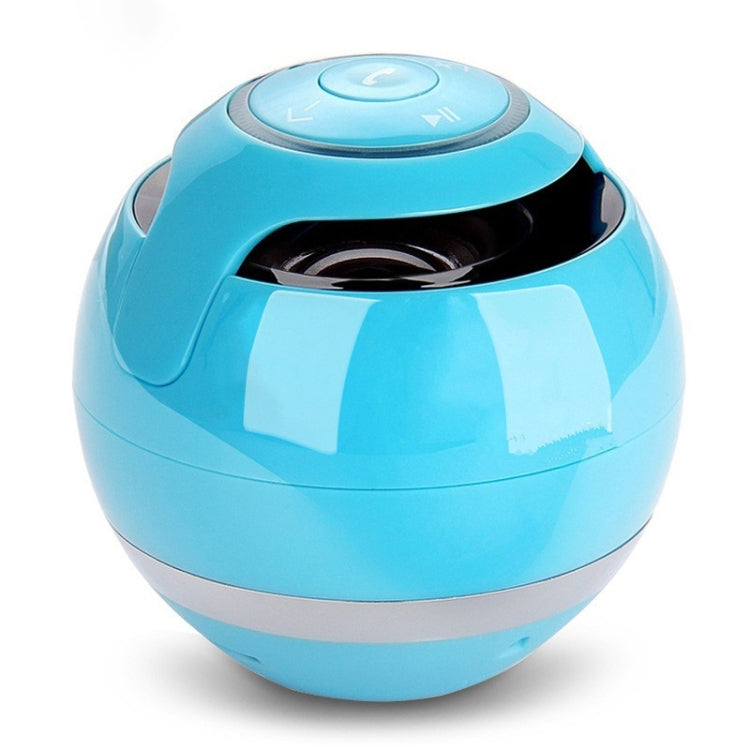 مكبر صوت كروي T&G A18 مع ضوء LED مكبر صوت محمول لاسلكي صغير موسيقى محمولة MP3 مضخم صوت يدعم TF، أسود، أزرق، وردي، أبيض
