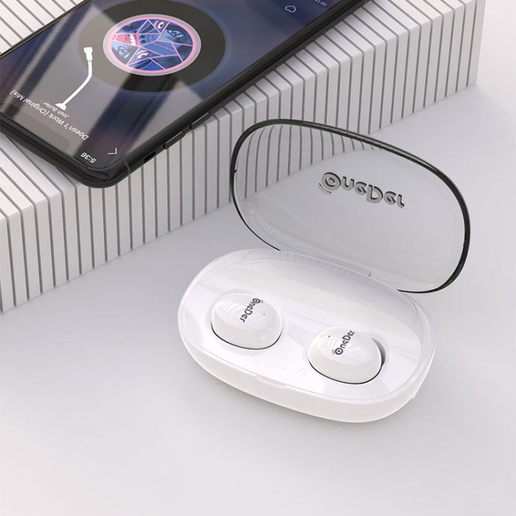 سماعة أذن لاسلكية OneDer W12 مقاومة للماء بمعيار IPX5 وصوت ستيريو عالي الدقة سماعة بلوتوث TWS