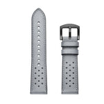For Samsung Galaxy Watch Active 20mm PU Leather Eyelet Watch Band, SYA00477801EH, SYA00477801F, SYA00477801A, SYA00477801B, SYA00477801C, SYA00477801D