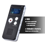 مسجل صوت USB احترافي SK-012 8GB مع مشغل WAV MP3 ووظيفة VAR، SK-012 8GB