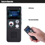 مسجل صوت USB احترافي SK-012 8GB مع مشغل WAV MP3 ووظيفة VAR، SK-012 8GB