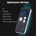 مسجل صوت USB احترافي SK-012 8GB مع مشغل WAV MP3 ووظيفة VAR، SK-012 8GB