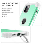 For iPhone 11 Pro Max PC+ Silicone Three-piece Anti-drop Mobile Phone Protection Bback Cover, For iPhone 11 Pro Max