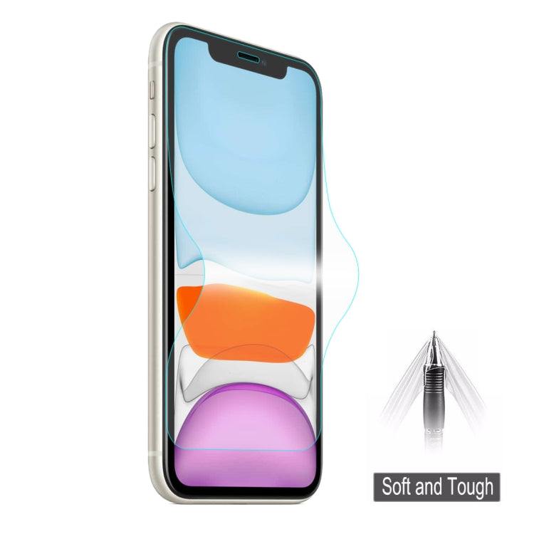فيلم هيدروجيل واقي شاشة كامل 3D مقاوم للانفجار بسماكة 0.1 مم من ENKAY Hat-Prince، لهاتف iPhone 11 / iPhone XR، لهاتف iPhone 11 Pro / XS / X، لهاتف iPhone 11 Pro Max / XS Max