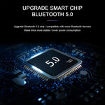 مكبر صوت بلوتوث C7 5.0 شفاف مع ضوء LED مضخم صوت TWS ستيريو محيطي 6D عالي الدقة صوت بارد، C7