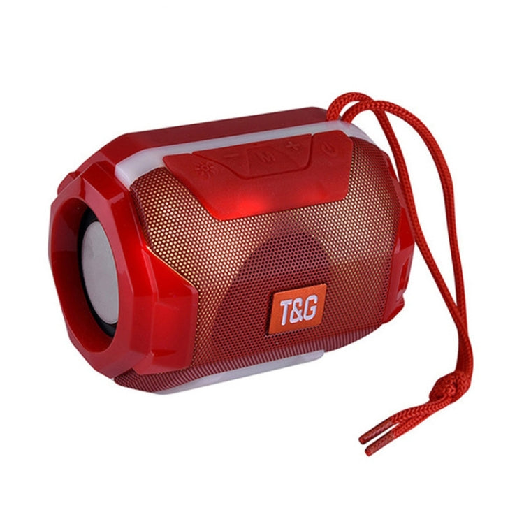 مكبر صوت بلوتوث محمول T&G TG162 ستيريو LED مكبر صوت صغير مضخم صوت