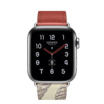 For Apple Watch 3 / 2 / 1 Generation 42mm Universal Silk Screen Psingle-ring Watchband