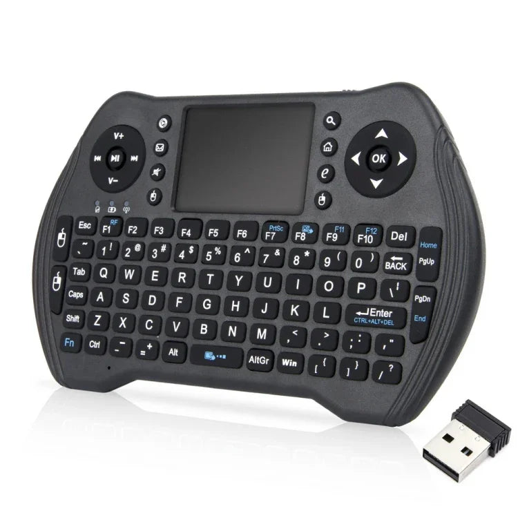 لوحة مفاتيح صغيرة لاسلكية متعددة الوظائف MT10 Fly Air Mouse 2.4 جيجاهرتز، لوحة مفاتيح Fly Air Mouse