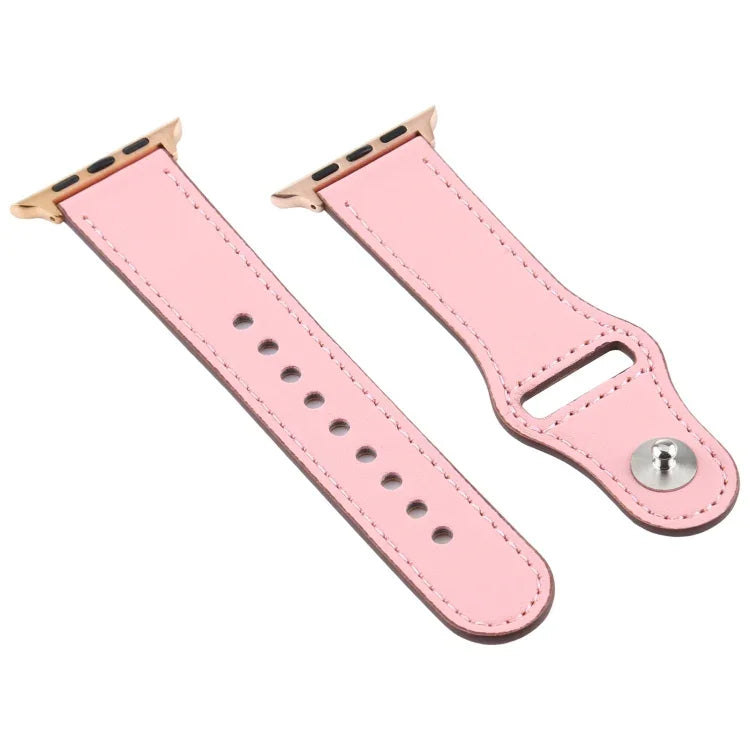 لساعة آبل 3 / 2 / 1 الجيل 42مم حزام جلد بإبزيم عالمي، لسلسلة آبل ووتش 7 45مم / 6 و SE و 5 و 4 44مم / 3 و 2 و 1 42مم، لسلسلة آبل ووتش 8 و 7 45مم / SE 2 و 6 و SE و 5 و 4 44مم / 3 و 2 و 1 42مم