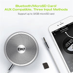 مكبرات صوت صغيرة EWA A3 بقوة 8 واط ستيريو 3D صوت محيطي مكبرات صوت بلوتوث لاسلكية محمولة تدعم بطاقة TF و USB