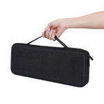 حقيبة تخزين محمولة للوحة مفاتيح لوجيتك MX Keys Advanced للسفر والمنزل، حقيبة واقية للوحة المفاتيح مع صندوق فأرة، لإصدار لوجيتك MX Keys Advanced