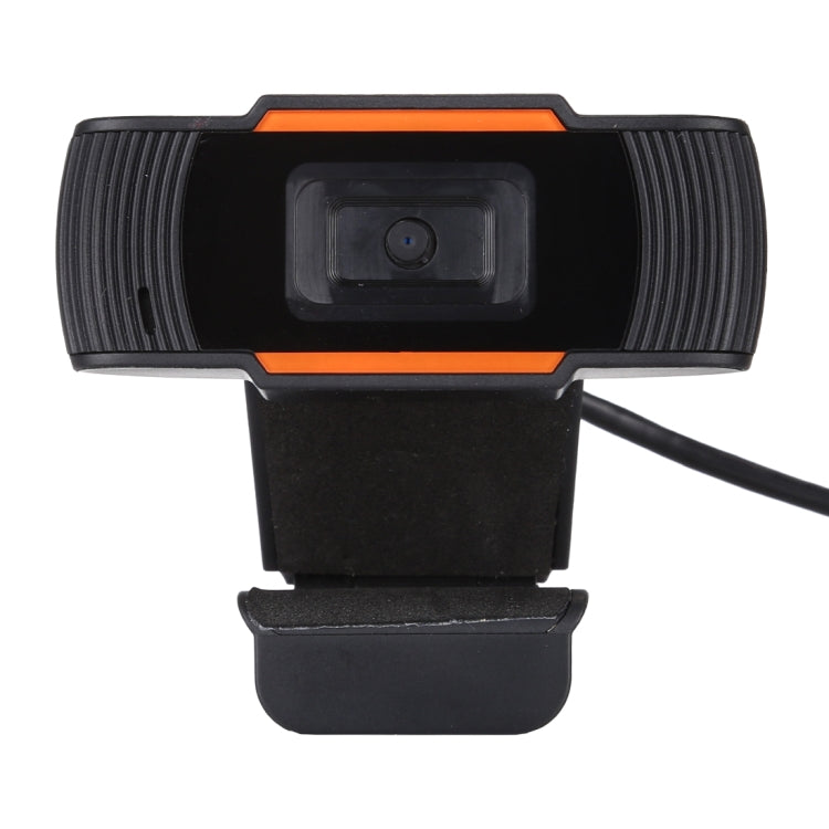 كاميرا ويب HXSJ A870 بدقة HD 480P مع ميكروفون يمتص الصوت للكمبيوتر الشخصي لاستخدام سكايب لتلفزيون أندرويد، كاميرا كمبيوتر قابلة للدوران USB، 480P