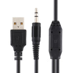 كاميرا ويب HXSJ A870 بدقة HD 480P مع ميكروفون يمتص الصوت للكمبيوتر الشخصي لاستخدام سكايب لتلفزيون أندرويد، كاميرا كمبيوتر قابلة للدوران USB، 480P