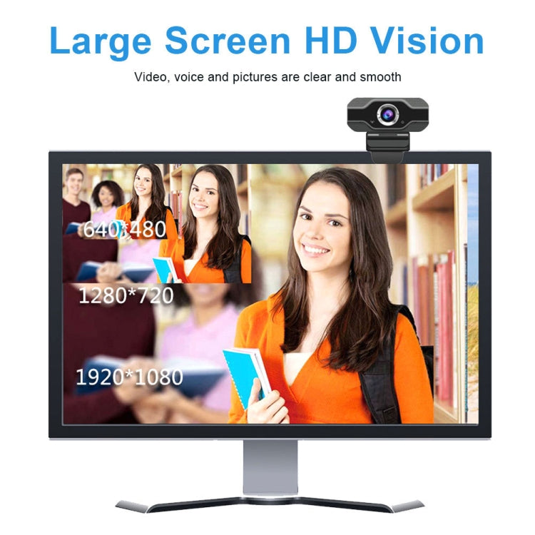 كاميرا ويب ذكية بدقة HD 1080P مع ميكروفون مدمج، كاميرا ويب USB للبث الحي والتجميل لأجهزة الكمبيوتر وتلفزيون أندرويد