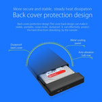 علبة هارد ديسك USB3.0 مقاس 2.5 بوصة ORICO 2588US3-V1، فضي، أحمر، أزرق، أسود
