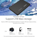 علبة هارد ديسك USB3.0 مقاس 2.5 بوصة ORICO 2588US3-V1، فضي، أحمر، أزرق، أسود