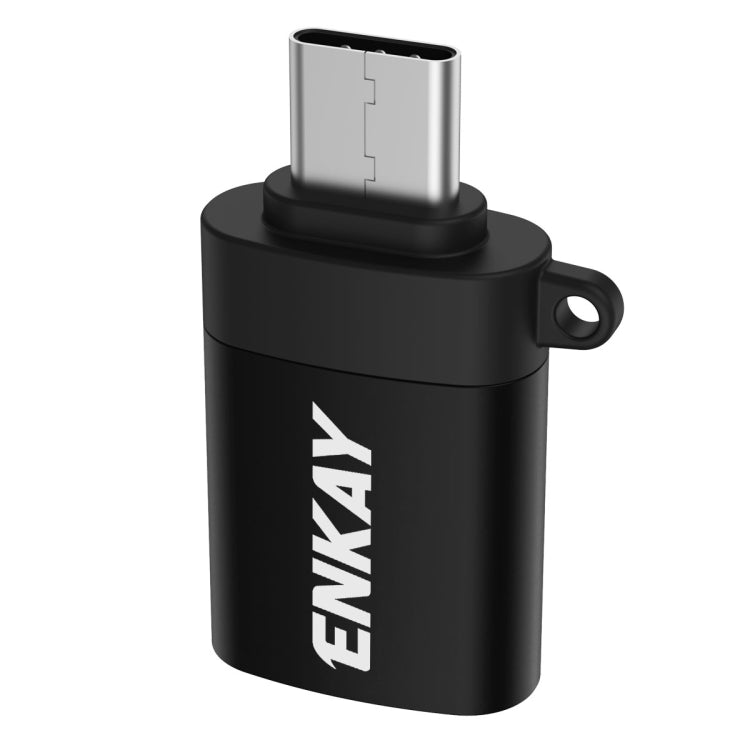 محول بيانات USB-C / Type-C إلى USB 3.0 OTG من سبائك الألمنيوم ENKAY ENK-AT101، ENK-AT101