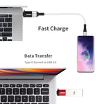 محول بيانات USB-C / Type-C إلى USB 3.0 OTG من سبائك الألمنيوم ENKAY ENK-AT101، ENK-AT101