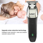 ماكينة حلاقة كهربائية محمولة USB بقوة 5 واط من VGR موديل V-171، دفع أبيض، V-171