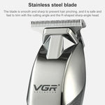 ماكينة حلاقة كهربائية محمولة USB بقوة 5 واط من VGR موديل V-171، دفع أبيض، V-171