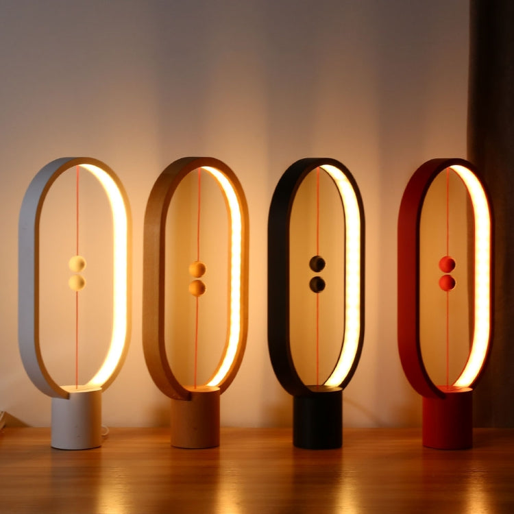 مصباح توازن Heng من Allocacoc، ضوء ليلي LED يعمل عبر USB لغرفة النوم أو المكتب، مصباح طاولة ليلي، إضاءة ديكور منزلي داخلي جديد