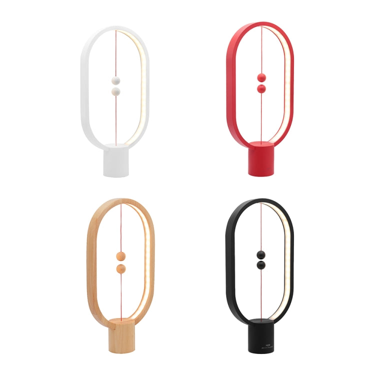 مصباح توازن Heng من Allocacoc، ضوء ليلي LED يعمل عبر USB لغرفة النوم أو المكتب، مصباح طاولة ليلي، إضاءة ديكور منزلي داخلي جديد