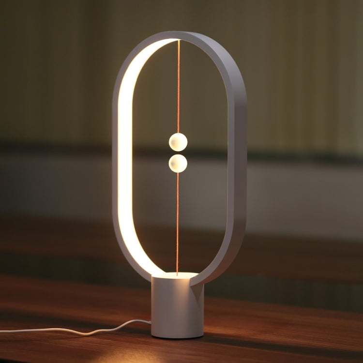 مصباح توازن Heng من Allocacoc، ضوء ليلي LED يعمل عبر USB لغرفة النوم أو المكتب، مصباح طاولة ليلي، إضاءة ديكور منزلي داخلي جديد