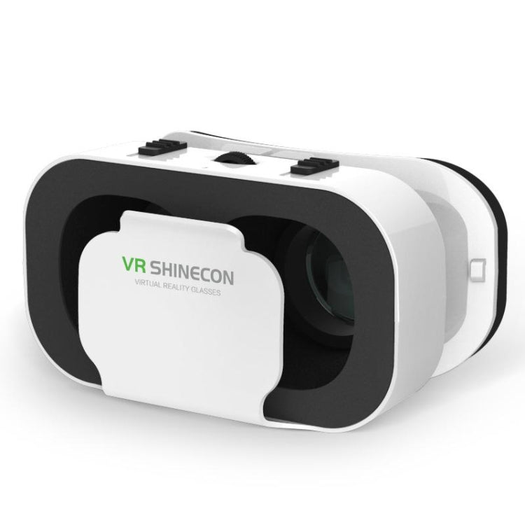 نظارات VR Shinecon الجيل الخامس، نظارات واقع افتراضي ثلاثية الأبعاد خفيفة الوزن محمولة لصندوق هواتف محمولة من 4.7 إلى 6.0 بوصة
