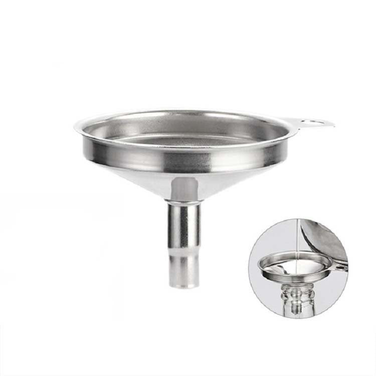 10 قطع قمع صغير مخروطي من الفولاذ المقاوم للصدأ لتسريب الزيت وتسريب النبيذ، أدوات مطبخ، تسريب النبيذ