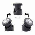 كشاف شمسي خارجي للحديقة والمسبح، إضاءة مناظر طبيعية للاستخدام المزدوج، IP65، ضوء LED شمسي